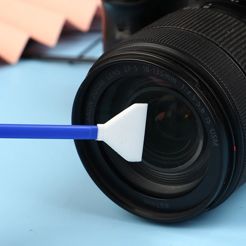 5шт сухих тампонов для чистки датчика камеры 12 мм/24 мм, Тампон для чистки объектива цифровой камеры для камеры Nikon