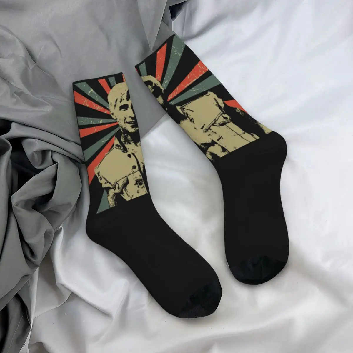 Модные Винтажные баскетбольные носки в стиле Райана Гослинга, Всесезонные Удобные Длинные носки, впитывающие пот
