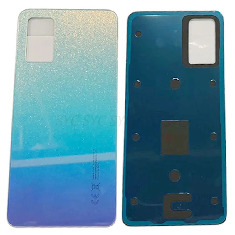 Оригинальная Крышка Батарейного Отсека Задняя Дверца Корпуса Для Xiaomi Redmi Note 12 Pro 4G Задняя Крышка с Логотипом Клейкая Наклейка Запчасти Для Ремонта