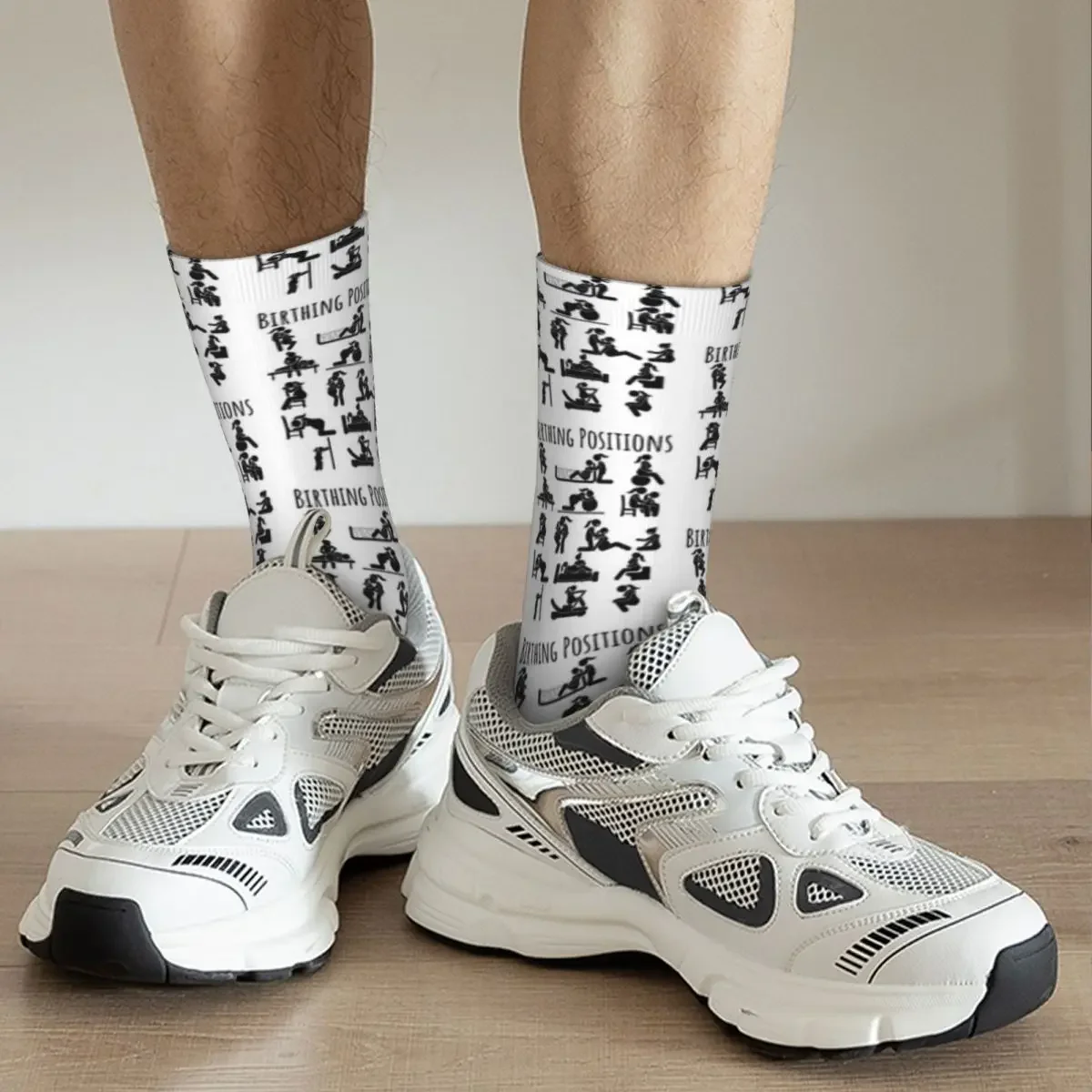 Носки для женщин-партнеров в стиле харадзюку, высококачественные чулки, всесезонные носки для мужчин, подарок женщине на день рождения