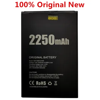 100% Оригинальный Новый BAT1850122250 Сменный Аккумулятор емкостью 2250 мАч Для Doogee X11 Battery Аккумулятор Мобильного Телефона Batteries