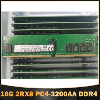 1ШТ Оперативная Память 16GB 16G 2RX8 PC4-3200AA DDR4 3200 REG ECC Для SK Hynix Серверная Память Высокого Качества