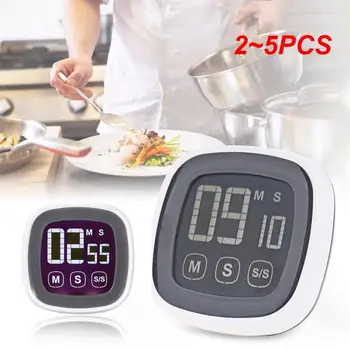 2-5 шт. Кухонный таймер TS-BN54 со светодиодной подсветкой Сенсорный таймер 99 минут 59 секунд Сенсорный таймер для приготовления пищи, часы обратного отсчета