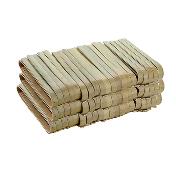 600 упаковок мини-бамбуковых щипцов, 4-дюймовые Одноразовые щипцы, Экологичная Мини-одноразовая бамбуковая посуда, Щипцы для тостов