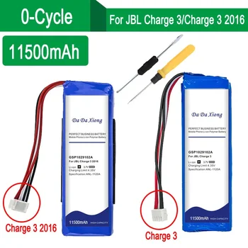 GSP1029102A Аккумулятор 11500 мАч Для JBL Charge 3 Версии 2016 Беспроводной Bluetooth Динамик Bateria + Бесплатный Инструмент