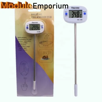 T-288 Цифровой термометр для мяса барбекю для приготовления пищи Кухонный зонд для воды, молока, масла, термометр для духовки