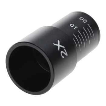 Адаптер для микроскопа Объектив для окуляра камеры 2X Биомикроскоп для тринокулярной камеры