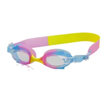 Детские плавательные очки HD Водонепроницаемые противотуманные плавательные очки Профессиональные мультяшные регулируемые силиконовые детские очки для дайвинга