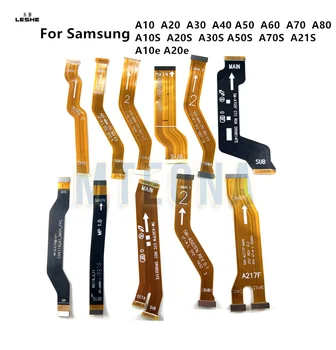 Для Samsung Galaxy A10 A20 A30 A40 A50 A60 A70 A80 A10S A20S A30S A50S A70S A21S A20e Основная плата Conector USB Гибкий кабель для зарядки