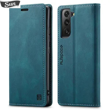 Для Samsung Galaxy S22 Ultra Case Бумажник С Откидной крышкой Для Магнитной Карты Galaxy S22 Plus Case Роскошная Кожаная Подставка Для телефона