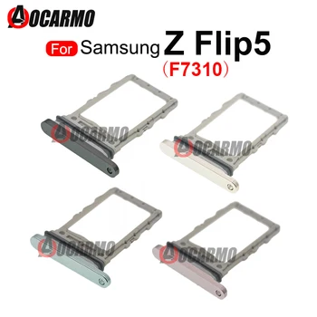 Для Samsung Galaxy Z Flip5 F7310 Запасные части для SIM-карты, слот для держателя лотка SIM-карты