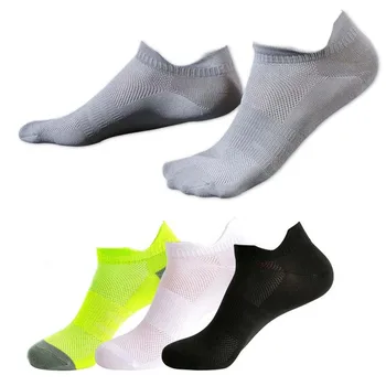 Дышащие тонкие мужские короткие носки с мелким вырезом, впитывающие пот, мужские чулочно-носочные изделия, нейлоновые гольфы, спортивные носки