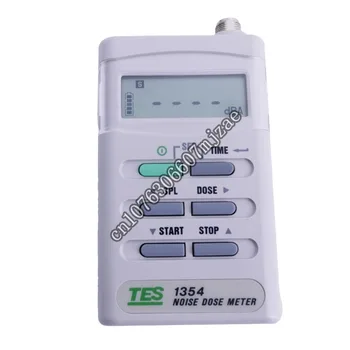 Измеритель дозы шума TES-1354 Дозиметр шума от 30 дБ до 130дБд тест TES1354