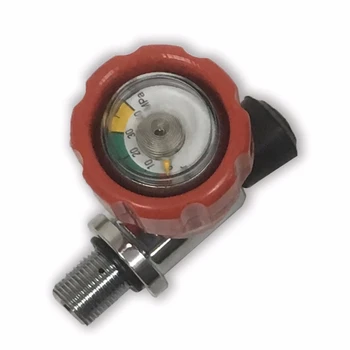 красный предохранительный клапан высокого давления 4500 фунтов на квадратный дюйм 30 МПа для пневматического карабина
