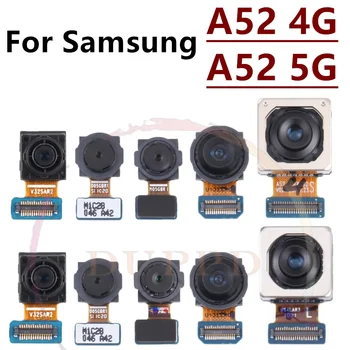 Оригинальная задняя фронтальная камера Samsung Galaxy A52 4G 5G, обращенная к селфи, задняя сторона, модуль фронтальной задней камеры, Запасная часть для ремонта Flex