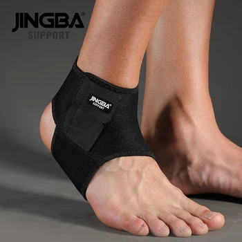 ПОДДЕРЖКА JINGBA, 1 шт., 3D неопрен, регулируемая защитная поддержка голеностопа, футбольный баскетбольный бандаж для поддержки голеностопа tobillera