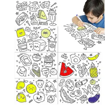 Рулон бумаги для рисования 11811,8 дюйма, бумага для рисования, товары для творчества для малышей, Игрушки для раннего развития для детей, рулон бумаги для рисования