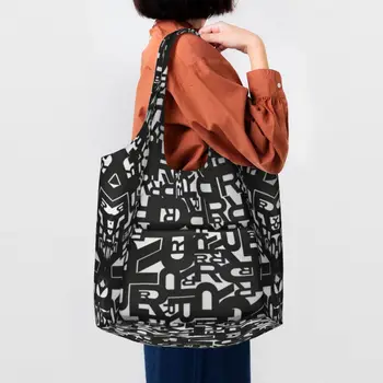 Сумка для продуктовых покупок с логотипом Recaros Женская забавная холщовая сумка для покупок через плечо Сумки большой емкости Сумки для фотографий