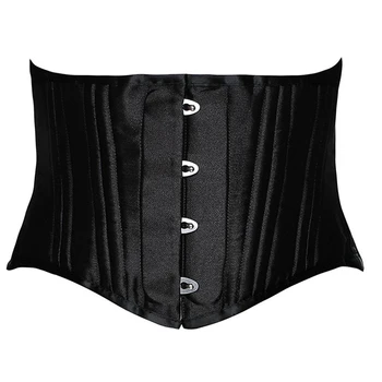 Утягивающий корсет в готическом стиле с подтяжкой под грудью и бюстье в стиле стимпанк, сексуальное женское белье для тренировок, пояс для похудения