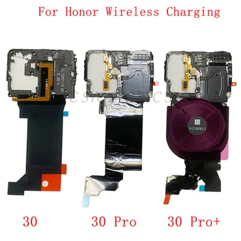 Чип беспроводной зарядки, модуль NFC, Гибкий кабель антенны для Huawei Honor 30 Pro, Запчасти для ремонта гибкого кабеля беспроводного зарядного устройства